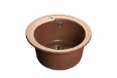 GRANFEST Мойка RONDO 450  1-чаша D-443мм терракот арт.GF- GRANFEST Мойка RONDO 450  1-чаша D-443мм терракот арт.GF-