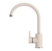 Смеситель кухонный POLYGRAN Элара (Бежевый №27) Смеситель кухонный POLYGRAN Элара (Бежевый №27)