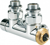 Узел нижнего подключения Jaga Deco-Pro 1/2&quot; М24, термостатический, угловой