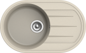 EWIGSTEIN Мойка ELEGANT R50F  1-чаша+крыло 752*470мм темно-бежевый арт.EW-
