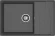 GRANFEST Мойка LEVEL 760L  1-чаша+крыло 760*500 графит арт.GF-