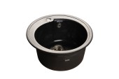 GRANFEST Мойка RONDO 450  1-чаша D-443мм черный арт.GF- GRANFEST Мойка RONDO 450  1-чаша D-443мм черный арт.GF-