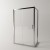 EG2C Душевое ограждение прямоугольное EvaGold 120х90, профиль хром, прозрачное стекло