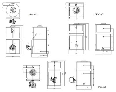 Напольный газовый двухконтурный котел Kiturami KSG-400
