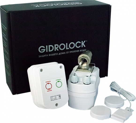 Система защиты от протечек Gidrolock Winner Radio Tiemme 1/2&quot;