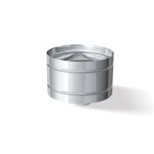 Зонт-К с ветрозащитой (нерж. сталь 0,5мм) Ф250 Зонт-К с ветрозащитой (нерж. сталь 0,5мм) Ф250