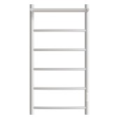 Полотенцесушитель электрический Point Афина PN04848PW П5 400x800 с полкой, диммер справа, белый Полотенцесушитель электрический Point Афина PN04848PW П5 400x800 с полкой, диммер справа, белый