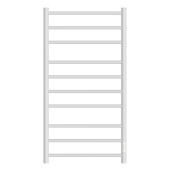 Полотенцесушитель электрический Point Аврора PN10850W П10 500x1000 диммер справа, белый Полотенцесушитель электрический Point Аврора PN10850W П10 500x1000 диммер справа, белый