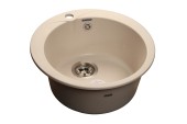 GRANFEST Мойка RONDO 480  1-чаша D-475мм белый арт.GF- GRANFEST Мойка RONDO 480  1-чаша D-475мм белый арт.GF-