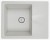 6201, АРКТИК (БЕЛЫЙ), кухонная мойка, кварц
