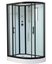 Timo Standart Т-6602 Black L душевая кабина 120*85*220 Timo Standart Т-6602 Black L душевая кабина 120*85*220