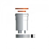 Отвод коаксиал.90 M/F d60/100 конд. 3318075 Отвод коаксиал.90 M/F d60/100 конд. 3318075