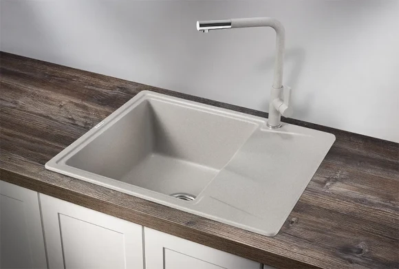 6201, БАЗАЛЬТ, кухонная мойка, кварц