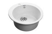 GRANFEST Мойка RONDO 480  1-чаша D-475мм иней арт.GF- GRANFEST Мойка RONDO 480  1-чаша D-475мм иней арт.GF-