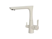 EWIGSTEIN Смеситель для кухни Г-обр. с краном питьевой воды D-40мм темно-бежевый арт. EWIGSTEIN Смеситель для кухни Г-обр. с краном питьевой воды D-40мм темно-бежевый арт.