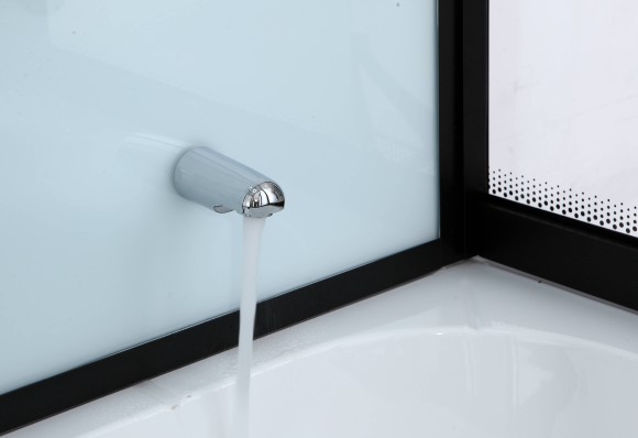 Timo Standart Т-6650 Black душевая кабина 150*88*220