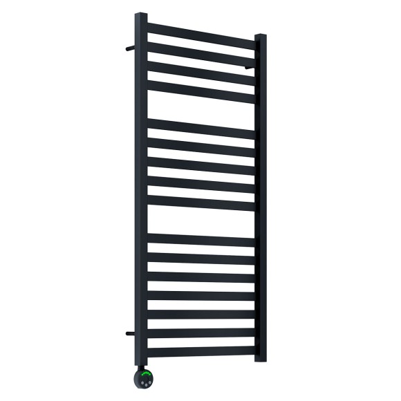 Полотенцесушитель электрический Lemark Bellario LM68116EBL П16 500x1100, левый/правый, черный