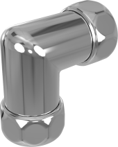 Американка Terminus 740SCH1004 угловая гайка/гайка 1"х1/2"