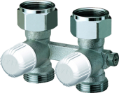 Узел нижнего подключения FAR FV 1423 Н-образный, прямой