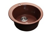 GRANFEST Мойка RONDO 480  1-чаша D-475мм красный марс арт.GF- GRANFEST Мойка RONDO 480  1-чаша D-475мм красный марс арт.GF-