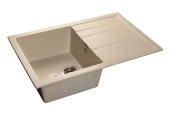 GRANFEST Мойка QUADRO 780L  1-чаша+крыло 770*495мм бежевый арт.GF- GRANFEST Мойка QUADRO 780L  1-чаша+крыло 770*495мм бежевый арт.GF-
