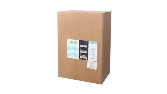 Этажерка угловая трехэтажная Grampus GR-7293