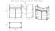 Тумба DAVID D, 65 см , подвесная/напольная,2 дверцы, белый глянец, под ум. Лагуна 65