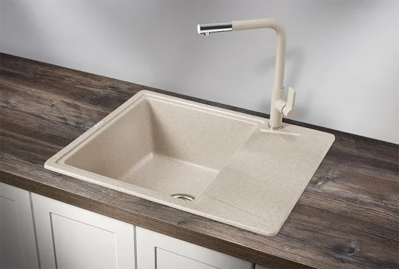 6201, ПИРИТ, кухонная мойка, кварц