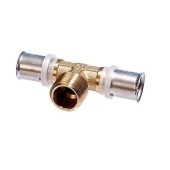 Тройник пресс с наружной резьбой16х1/2"х16 Comisa Тройник пресс с наружной резьбой16х1/2"х16 Comisa