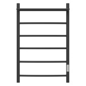 Полотенцесушитель электрический Point Афина PN04858PB П5 500x800 с полкой, диммер справа, черный Полотенцесушитель электрический Point Афина PN04858PB П5 500x800 с полкой, диммер справа, черный