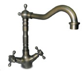 GRANFEST Смеситель для кухни Ретро двухвентильный бронза арт. GRANFEST Смеситель для кухни Ретро двухвентильный бронза арт.