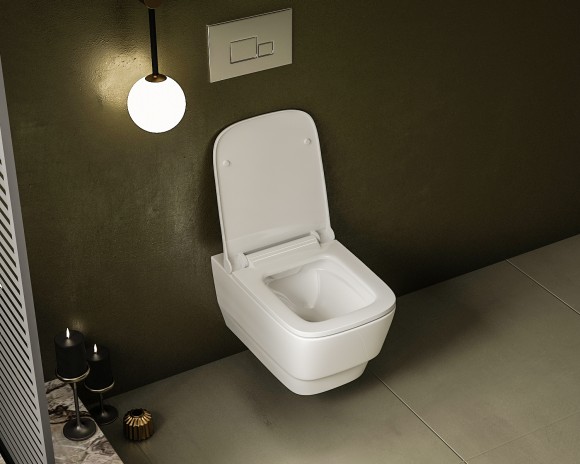 Сиденье для унитаза дюропласт с микролифтом ENZO