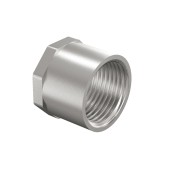 Муфта DN25 (1") ВР латунь никель Муфта DN25 (1") ВР латунь никель