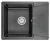 6201, ЧЁРНЫЙ, кухонная мойка, кварц