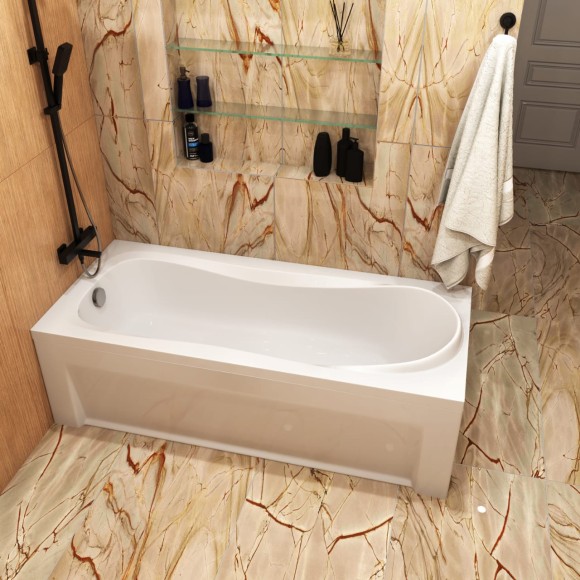 Комплект Акриловая ванна TIMO KATA1770+Каркас + Слив-перелив+Гидромассаж 6 форсунок