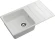 GRANFEST Мойка LEVEL 860L  1-чаша+крыло 860*500мм иней арт.GF-