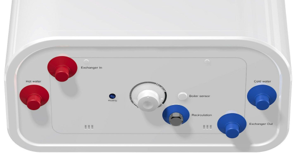 Накопительный электрический водонагреватель Thermex Flat 100 V Combi