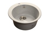 GRANFEST Мойка RONDO 480  1-чаша D-475мм серый арт.GF- GRANFEST Мойка RONDO 480  1-чаша D-475мм серый арт.GF-