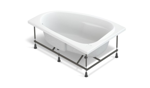 Ванна асимметричная JOANNA 150x95 правая