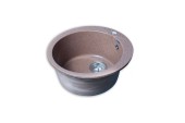GRANFEST Мойка RONDO 480  1-чаша D-475мм терракот арт.GF- GRANFEST Мойка RONDO 480  1-чаша D-475мм терракот арт.GF-