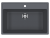 Мойка Ulgran U-600-343, антрацит
