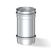 Дымоход (нерж. сталь 0,5мм) L=0,25м Ф120 Дымоход (нерж. сталь 0,5мм) L=0,25м Ф120