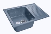 GRANFEST Мойка STANDART 645L  1-чаша+крыло 645*498мм графит арт.GF- GRANFEST Мойка STANDART 645L  1-чаша+крыло 645*498мм графит арт.GF-