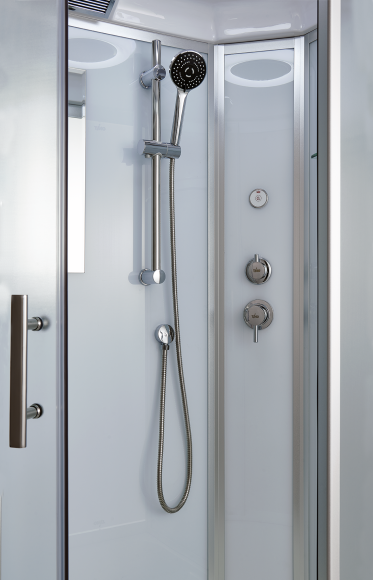 Timo Standart T-6609 Silver Fabric душевая кабина (90*90*220), шт