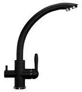 Смеситель Ulgran U-017-308, черный