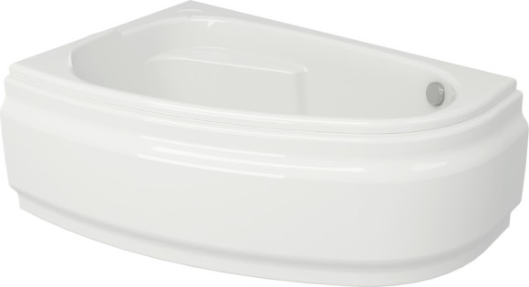 Ванна асимметричная JOANNA NEW 160x95 правая белый