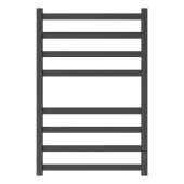 Полотенцесушитель электрический Point Меркурий PN83858B П8 500x800, диммер справа, черный