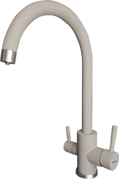 EWIGSTEIN Смеситель для кухни U-обр. с краном питьевой воды D-35мм темно-бежевый арт. EWIGSTEIN Смеситель для кухни U-обр. с краном питьевой воды D-35мм темно-бежевый арт.