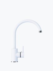 Смеситель кухонный TOLERO Элара (Белый №923) Смеситель кухонный TOLERO Элара (Белый №923)