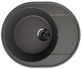 Мойка ULGRAN Quartz Nora 585-09, асфальт